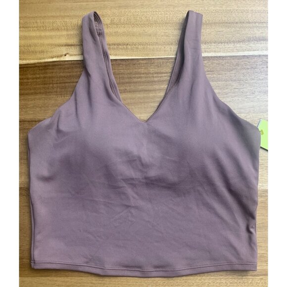 All In Motion Womens Activewear Light Brown V-Neck Crop Top Athletic Size Small - Picture 6 of 14